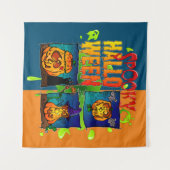 Tenture Spooky Halloween (Devant (Horizontal))