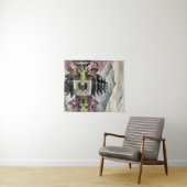 Tenture Spring Castle Wall Scroll (En situation (horizontale))