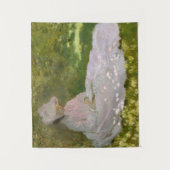Tenture Springtime, Impressionist Portrait, Claude Monet (Devant)