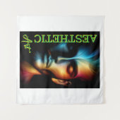Tenture Square (57" x 57") Tapestry (Devant (Horizontal))