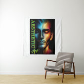 Tenture Square (57" x 57") Tapestry (En situation)