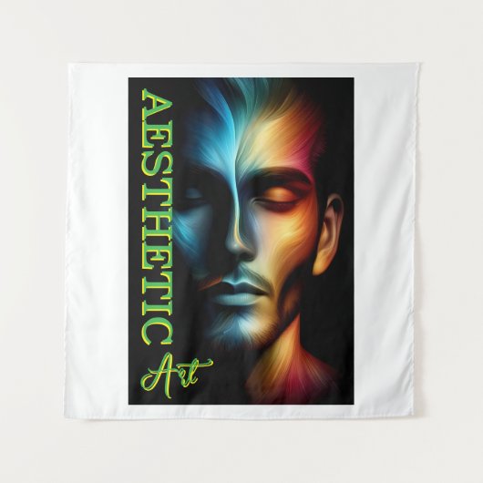 Tenture Square (57" x 57") Tapestry (Devant)