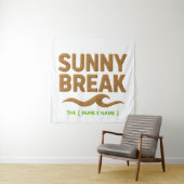 Tenture Square (57" x 57") Tapestry (En situation)