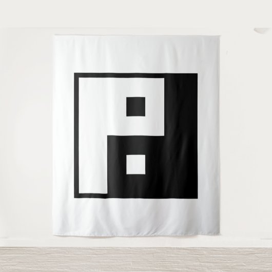 Tenture Square Yin Yang (Devant)
