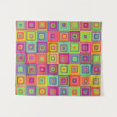 Tenture Squares (Devant (Horizontal))