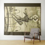 Tenture squelette occupé (En situation (horizontale))