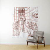 Tenture St Catherine s'oppose aux universitaires par Masol (En situation)