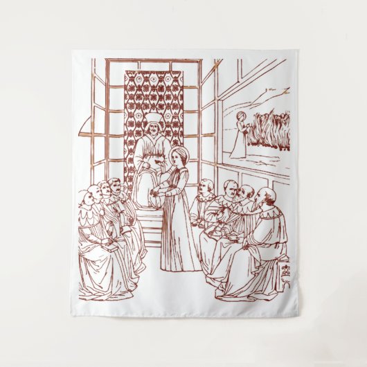 Tenture St Catherine s'oppose aux universitaires par Masol (Devant)