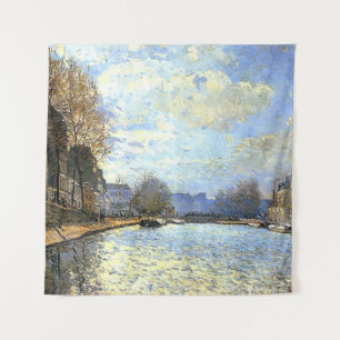 Tenture St Martin Canal Alfred Sisley Poster