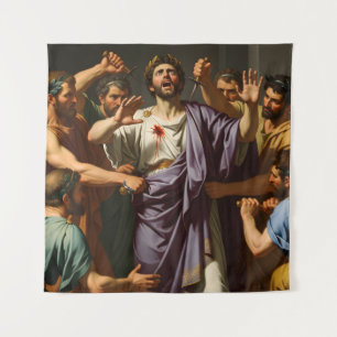 Tenture Stab of Fate : Le drame d’Assas d’un empereur roma