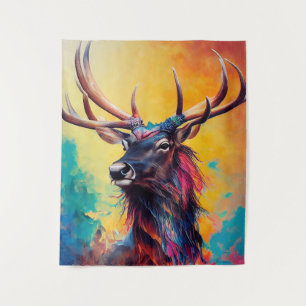 Tenture Stag Deer Animal Discovery Adventure Nature Planet
