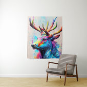 Tenture Stag Deer Animal Discovery Adventure Nature Planet (En situation)