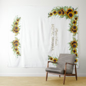 Tenture Stand de photobooth pour mariage champêtre aux tou (En situation (horizontale))