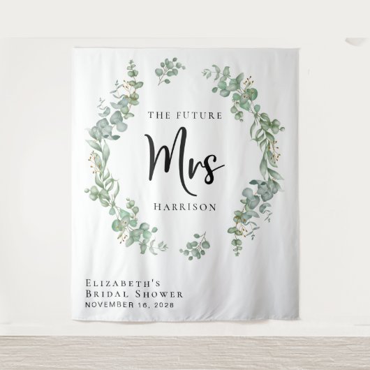 Tenture Stand de photographe élégant pour la fête de maria (Devant)