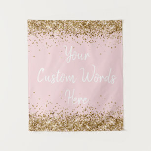 Tenture Stand photo Booth Fête d'anniversaire Rose Gold &
