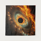 Tenture Star Devourer – Cosmic Black Hole Eruption (Devant (Horizontal))