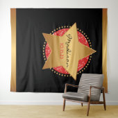 Tenture STAR DU CINÉMA TOILE DE FOND PHOTO Hollywood Broad (En situation (horizontale))