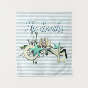 Tenture Starfish, Fishing Net & Tall Ship Nautique