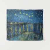 Tenture Starry Night Over the Rhone (1888) Vincent van Gog (Devant (Horizontal))