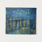 Tenture Starry Night Over the Rhone par Vincent van Gogh (Devant (Horizontal))