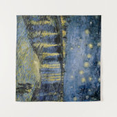 Tenture Starry Night Vincent van Gogh (Devant (Horizontal))