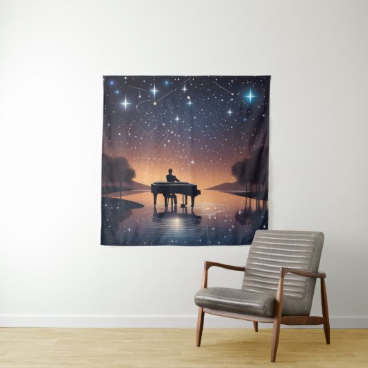 Tenture Starry Nocturne #1 (En situation)