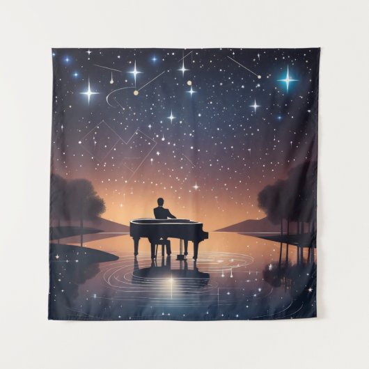 Tenture Starry Nocturne #1 (Devant)