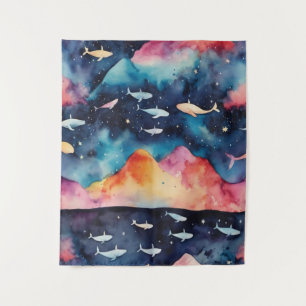 Tenture Starry Seascape