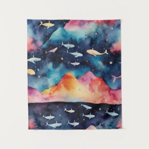 Tenture Starry Seascape