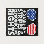 Tenture Stars Stripes Droits de reproduction (Devant (Horizontal))