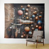 Tenture Station de Selfie pour le Premier Anniversaire des (En situation (horizontale))