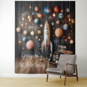 Tenture Station de Selfie pour le Premier Anniversaire des (En situation)