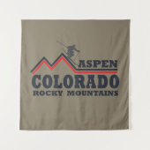 Tenture Station de ski d'Aspen Colorado (Devant)