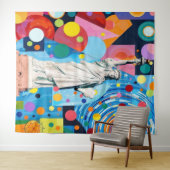 Tenture Statue of Liberty (En situation (horizontale))