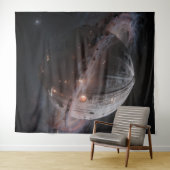 Tenture Stellar Path – Voyage à travers l'univers (En situation (horizontale))