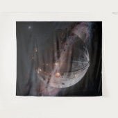 Tenture Stellar Path – Voyage à travers l'univers (Devant (Horizontal))