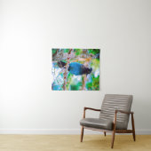 Tenture Steller's Jay - Photographie originale (En situation (horizontale))