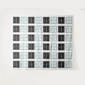 Tenture  Step & Repeat Business Backdrop Two Logo Banner (Devant (Horizontal))