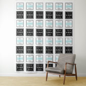 Tenture  Step & Repeat Business Backdrop Two Logo Banner (En situation)