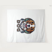 Tenture Sticker pour chien (Devant (Horizontal))