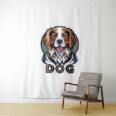 Tenture Sticker pour chien (En situation)