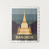 Tenture Sticker pour timbre de voyage (Devant)