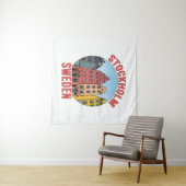 Tenture Stockholm Suède (En situation (horizontale))