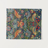 Tenture Strawberry Thief, Dots d'après William Morris (Devant (Horizontal))