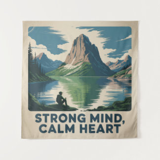 Tenture Strong Mind, Calm Heart