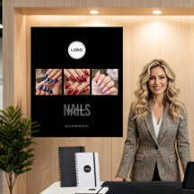 Studio de manucure Black Nails Photo Collage Salon