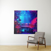 Tenture Studio de musique sous-marine (En situation)