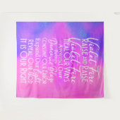 Tenture Studios de yoga et salles de méditation : Prière S (Devant (Horizontal))