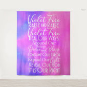 Tenture Studios de yoga et salles de méditation : Prière S (Devant)