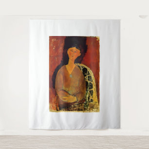 Tenture style artistique d'Amedeo Modigliani